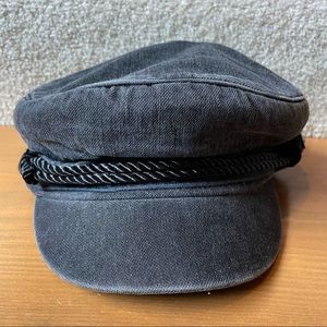 Scotch & Soda Black Sparkly Utility Hat